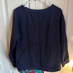 Off the Shoulder Long Sleeve Tee